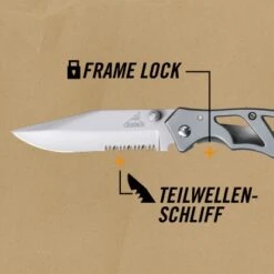 Gerber Klappmesser Paraframe I 7,6 Cm -Berühmter Werkzeug Geschäft 149954 4905 AI 01