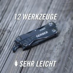 Gerber Mini-Tool Dime Mit 12 Werkzeugen 9 Gerber Mini-Tool Dime Mit 12 Werkzeugen -Berühmter Werkzeug Geschäft 150044 4905 AB 02
