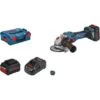 Bosch Professional Akku-Winkelschleifer GWS 18 V-15 SC Mit 2x5,5 Ah ProCore/GAL 1 Bosch Professional Akku-Winkelschleifer GWS 18 V-15 SC Mit 2x5,5 Ah ProCore/GAL -Berühmter Werkzeug Geschäft 18v15 sc sos 06019h6102 1
