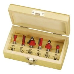 LUX HM-Oberfräser-Set 6-teilig 8 Mm Schaft -Berühmter Werkzeug Geschäft 192522 picture2