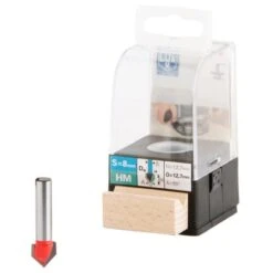 LUX HM-V-Nutfräser 12,7 Mm