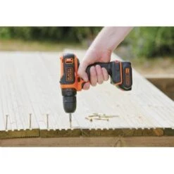 Black & Decker Black+Decker 10,8 V Akku-Bohrschrauber BDCDD12KB Inkl. 1,5 Ah Akkus Mit Koffer -Berühmter Werkzeug Geschäft 200830 2012 10