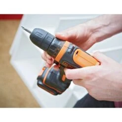 Black & Decker Black+Decker 10,8 V Akku-Bohrschrauber BDCDD12KB Inkl. 1,5 Ah Akkus Mit Koffer -Berühmter Werkzeug Geschäft 200830 2012 7