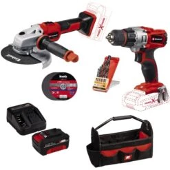 Einhell Power X-Change Maschinenset S Mit 4 Ah Akku Und Ladegerät