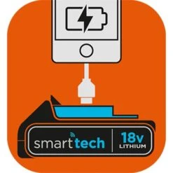 Black & Decker Black+Decker Akku 18 V 2 Ah Akku Smarttech BL2018ST -Berühmter Werkzeug Geschäft 231715 2012 5