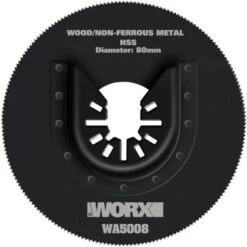 Worx Sägeblatt HSS 80 Mm WA5008