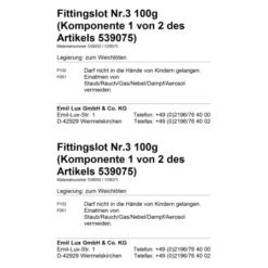 LUX Installations-Weichlöt-Set IWLS/30 -Berühmter Werkzeug Geschäft 2 2137 Gefahrstoffetikett2