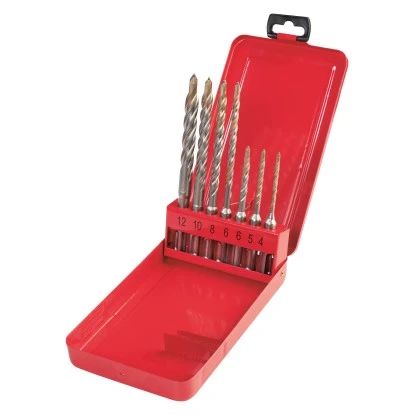 LUX Bohrer-Set SDS-Plus 7-teilig 4 Mm - 12 Mm 3 LUX Bohrer-Set SDS-Plus 7-teilig 4 Mm - 12 Mm – Bild 2