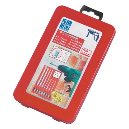 LUX Bohrer-Set SDS-Plus 7-teilig 4 Mm - 12 Mm 5 LUX Bohrer-Set SDS-Plus 7-teilig 4 Mm - 12 Mm – Bild 4
