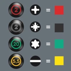 Wera Schraubendrehersatz Stubby Set 1, 5-teilig -Berühmter Werkzeug Geschäft 370521 2110 8