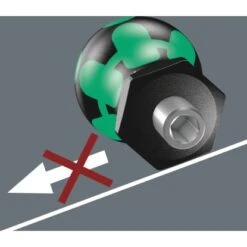 Wera Griff- Und Wechselklingen-Set Kraftform Kompakt Stubby 1, 19-teilig -Berühmter Werkzeug Geschäft 370526 2110 10