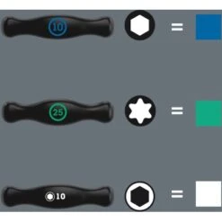 Wera Schraubendrehersatz Quergriff TX Mit Haltefunktion 7-teilig -Berühmter Werkzeug Geschäft 370555 2110 9