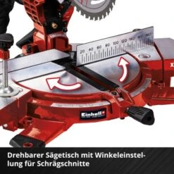 Einhell Power X-Change Akku-Kappsäge TE-MS 18/210 Li Solo -Berühmter Werkzeug Geschäft 4006825628074 2171 06