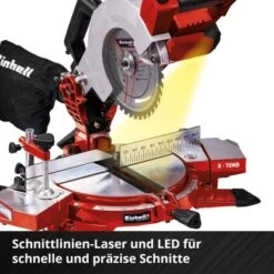 Einhell Power X-Change Akku-Kappsäge TE-MS 18/210 Li Solo -Berühmter Werkzeug Geschäft 4006825628074 2171 09