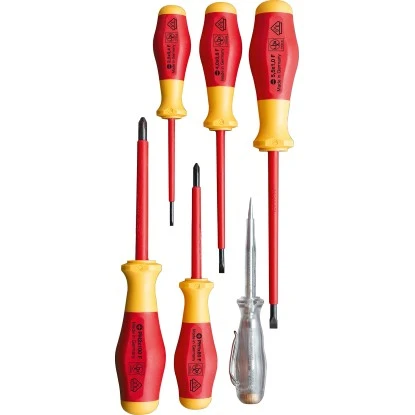 LUX VDE-Schraubendreher-Set 6-teilig "Made In Germany" 3 LUX VDE-Schraubendreher-Set 6-teilig "Made In Germany"