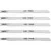 LUX Stichsägeblatt Comfort 132 Mm U-Schaft 5 Stück -Berühmter Werkzeug Geschäft 4007871131778 S01 040717
