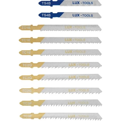LUX Stichsägeblatt-Set T-Schaft 10-teilig 4 LUX Stichsägeblatt-Set T-Schaft 10-teilig – Bild 2