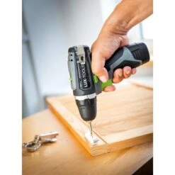 LUX 10,8 V Akku-Bohrschrauber ABS-12Li G Inkl. 2 Ah Akku -Berühmter Werkzeug Geschäft 4007873805097 A01 180820