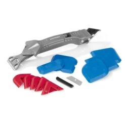 Easymaxx Silikonentferner 5 In 1 Set Grau-Rot -Berühmter Werkzeug Geschäft 4052926052935 4257 S 14