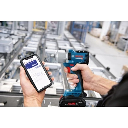 Bosch Professional Akku Drehschlagschrauber GDS 18V-450 Mit Bluetooth In L-Boxx 9 Bosch Professional Akku Drehschlagschrauber GDS 18V-450 Mit Bluetooth In L-Boxx – Bild 7