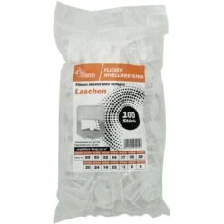 Medial Lasche Materialstärke 15 - 20 Mm 100 Stück