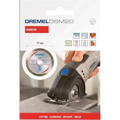 Dremel Diamant-Fliesentrennscheibe DSM540 Für DSM20 4 Dremel Diamant-Fliesentrennscheibe DSM540 Für DSM20 – Bild 2