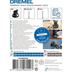 Dremel Mehrzweck-Fräsvorsatz 565 -Berühmter Werkzeug Geschäft 485952 3058 3