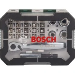 Bosch Schrauberbit-Set Mit Ratsche 26-teilig -Berühmter Werkzeug Geschäft 490795 3058 2607017322 3