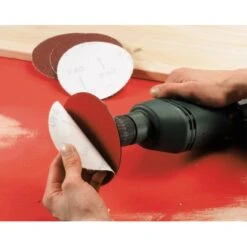 LUX Haftschleifteller Mit Dorn 125 Mm -Berühmter Werkzeug Geschäft 510300 picture1