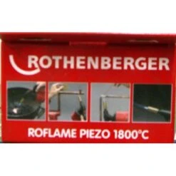 Rothenberger Industrial Lötlampe RoFlame Mit Piezo-Zündung 1.800 °C -Berühmter Werkzeug Geschäft 5526280 picture 2