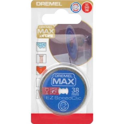 Dremel Diamant-Trennscheibe Max EZ SpeedClic SC545DM 4 Dremel Diamant-Trennscheibe Max EZ SpeedClic SC545DM – Bild 2