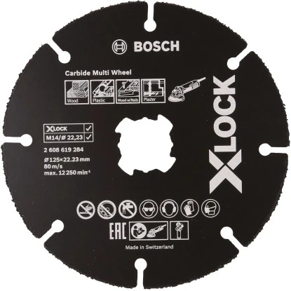 Bosch X-Lock Trennscheiben Carbide Multi Wheel 125 Mm 3 Bosch X-Lock Trennscheiben Carbide Multi Wheel 125 Mm