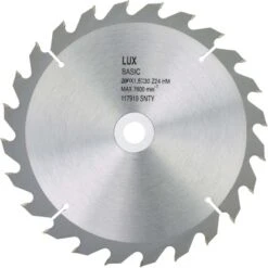 LUX HM-Kreissägeblatt Holz Ø 200 Mm 24 Zähne