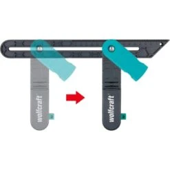 Wolfcraft Winkelschmiege Mit Streichmaßfunktion -Berühmter Werkzeug Geschäft 635012 4275 5