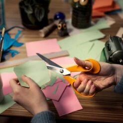 Fiskars Universalschere Classic S90 Länge 21 Cm -Berühmter Werkzeug Geschäft 6411501110404 4905 2