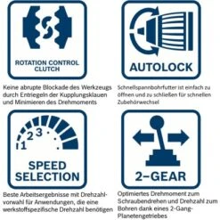 Bosch Professional Schlagbohrmaschine GSB 19-2 RE 850 W Mit 7-tlg. Set Im Koffer 23 Bosch Professional Schlagbohrmaschine GSB 19-2 RE 850 W Mit 7-tlg. Set Im Koffer -Berühmter Werkzeug Geschäft 6792279