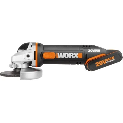 Worx Akku-Winkelschleifer WX800.3 Inkl. Akku Und Ladegerät 4 Worx Akku-Winkelschleifer WX800.3 Inkl. Akku Und Ladegerät – Bild 2