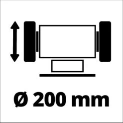 Einhell Doppelschleifer TC-BG 200 L -Berühmter Werkzeug Geschäft 701754 2171 10