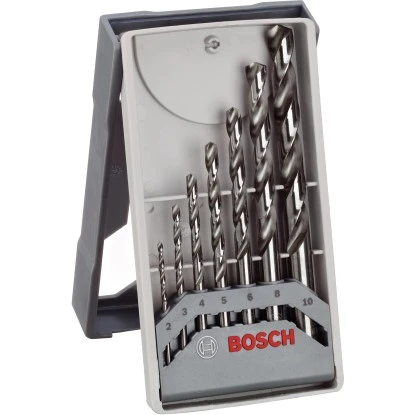 Bosch Stahlbohrer Pro Mini X-Line-Set HSS-G 7-teilig 3 Bosch Stahlbohrer Pro Mini X-Line-Set HSS-G 7-teilig