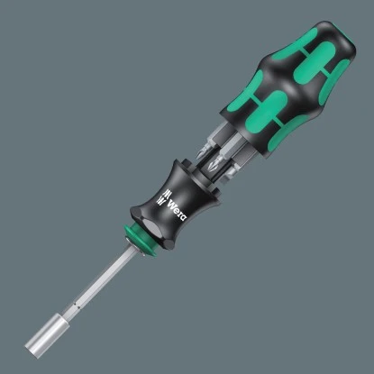 Wera Magazin-Schraubendreher Kraftform Kompakt 28 SB 6,3 Mm (1/4") 4 Wera Magazin-Schraubendreher Kraftform Kompakt 28 SB 6,3 Mm (1/4") – Bild 2