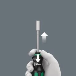 Wera Magazin-Schraubendreher Kraftform Kompakt 28 SB 6,3 Mm (1/4") 14 Wera Magazin-Schraubendreher Kraftform Kompakt 28 SB 6,3 Mm (1/4") -Berühmter Werkzeug Geschäft 753912 03
