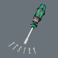 Wera Magazin-Schraubendreher Kraftform Kompakt 28 SB 6,3 Mm (1/4") 18 Wera Magazin-Schraubendreher Kraftform Kompakt 28 SB 6,3 Mm (1/4") -Berühmter Werkzeug Geschäft 753912 07