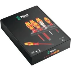 Wera Schraubendreher-Set 160 I Kraftform Plus 100 VDE 7-teilig -Berühmter Werkzeug Geschäft 754001 00