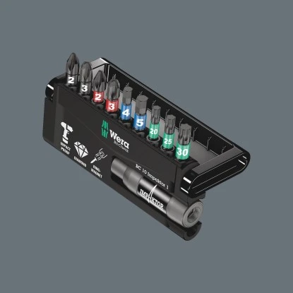 Wera Bit-Set Bit-Check 10 Impaktor 1 SB Aufstellbar 10-teilig 4 Wera Bit-Set Bit-Check 10 Impaktor 1 SB Aufstellbar 10-teilig – Bild 2