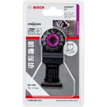 Bosch Tauchsägeblatt AIZ 32 APT MultiMax Für Multifunktionswerkzeuge 32 Mm 4 Bosch Tauchsägeblatt AIZ 32 APT MultiMax Für Multifunktionswerkzeuge 32 Mm – Bild 2