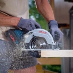 Bosch Professional Akku-Kreissäge GKS 18 V-57 G Solo Mit Kreissägeblatt & L-Boxx -Berühmter Werkzeug Geschäft 7940851 A 01