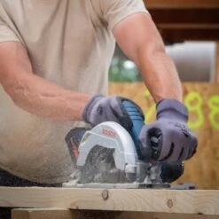 Bosch Professional Akku-Kreissäge GKS 18 V-57 G Solo Mit Kreissägeblatt & L-Boxx -Berühmter Werkzeug Geschäft 7940851 A 02