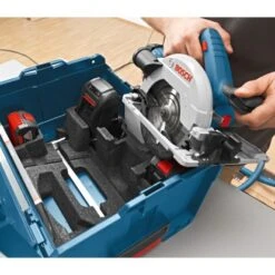 Bosch Professional Akku-Kreissäge GKS 18 V-57 G Solo Mit Kreissägeblatt & L-Boxx -Berühmter Werkzeug Geschäft 7940851 A 03
