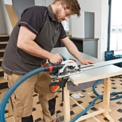 Bosch Professional Akku-Kreissäge GKS 18 V-57 G Solo Mit Kreissägeblatt & L-Boxx -Berühmter Werkzeug Geschäft 7940851 A 04