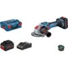 Bosch Professional Akku-Winkelschleifer GWX 18 V-15 L-Boxx Inkl. 2 Akkus 2 Bosch Professional Akku-Winkelschleifer GWX 18 V-15 L-Boxx Inkl. 2 Akkus -Berühmter Werkzeug Geschäft 794122 3058 1